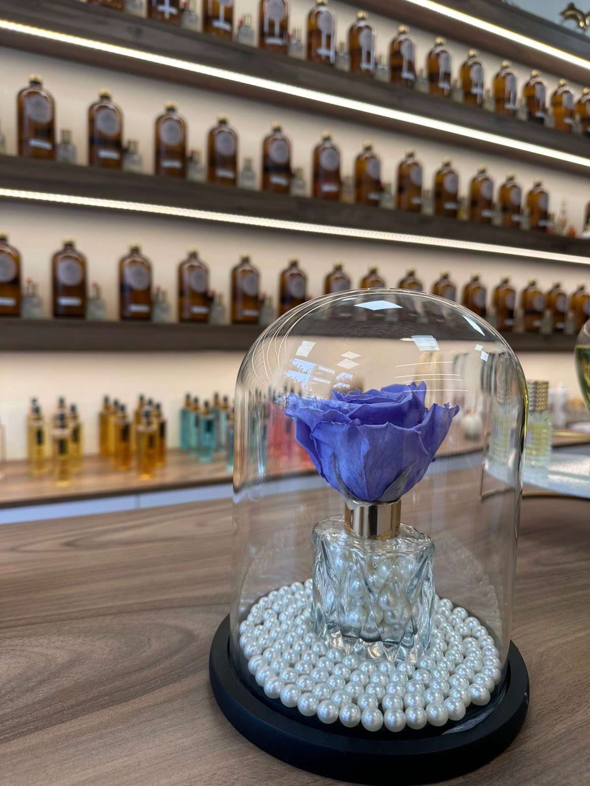 Inside the Prima Perfumes boutique in Athens