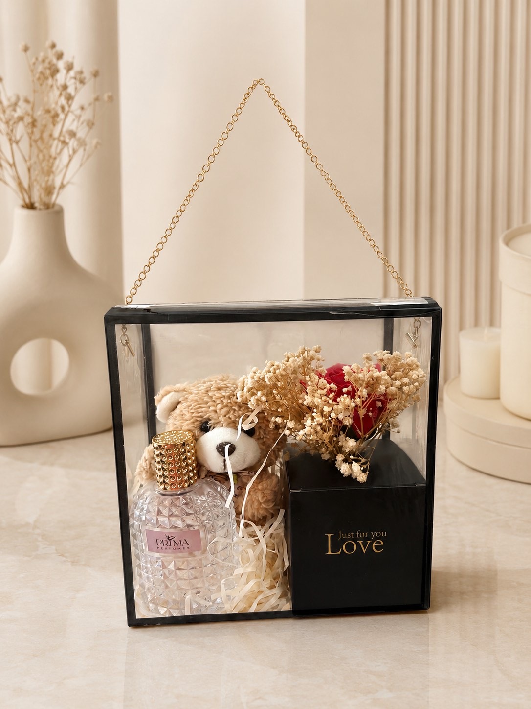 Teddy & Rose Gift Set
